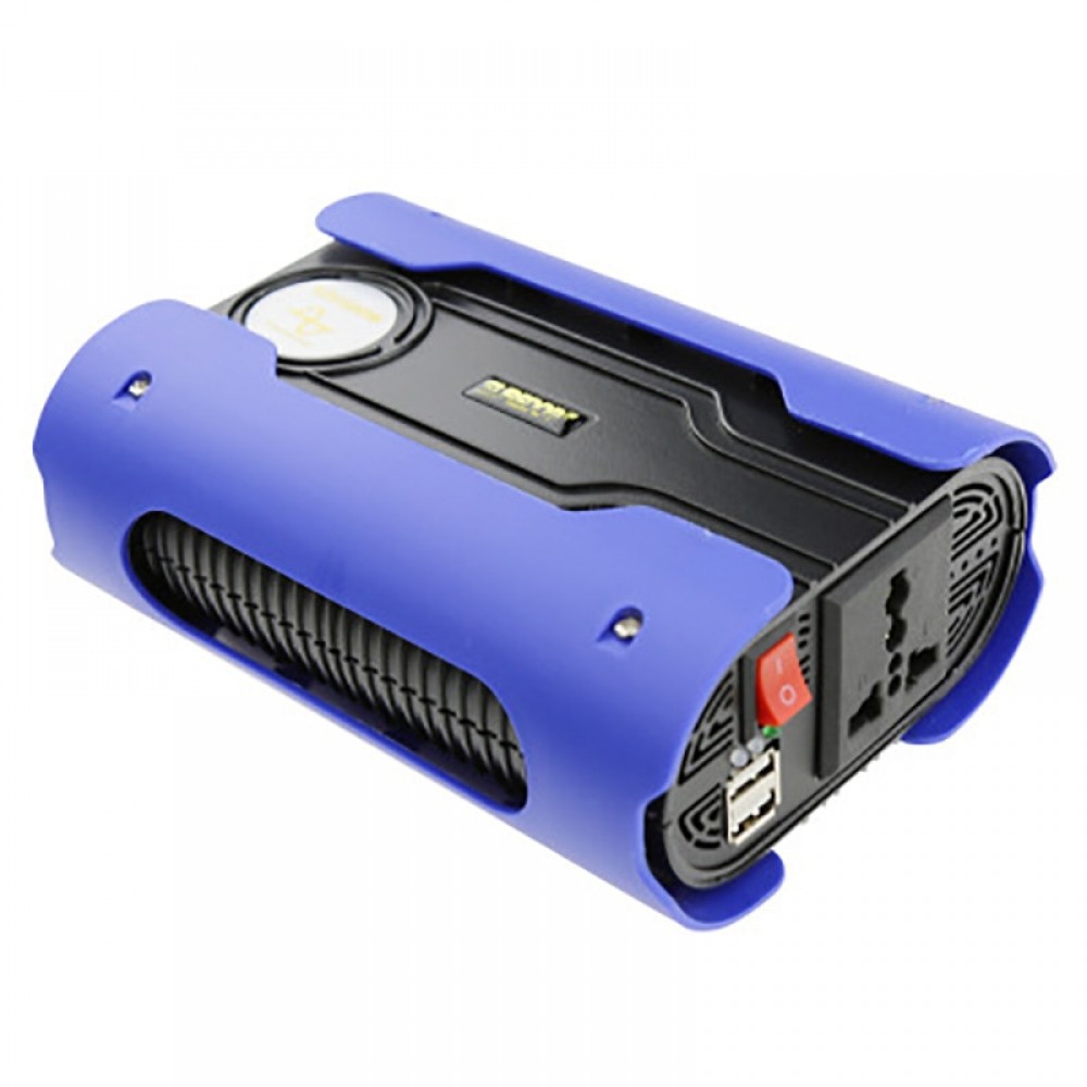 Portable 500W Pure Sive Wave Inverter 12V To 220V 110V Solar Inverter Smart Multi Protection Car Power Inverter Solar Converter