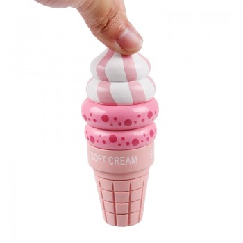 Kids Kitchen Toys Mother Garden Magnetic Toy Cute Simulation Strawberry Ice Cream Food Toys Children Play House Gift For Girls