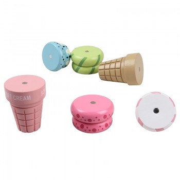 Kids Kitchen Toys Mother Garden Magnetic Toy Cute Simulation Strawberry Ice Cream Food Toys Children Play House Gift For Girls