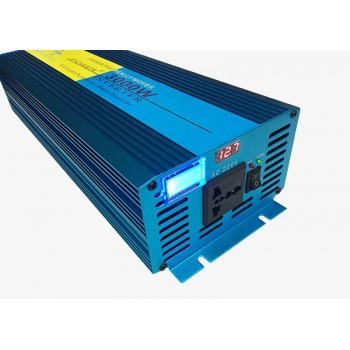 Digital Display 3000W 6000W Peak Pure Sine Wave Power Inverter DC 12V to AC 220V 230V 240V Converter Supply Solar Power