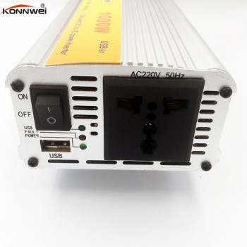 Professional 1000 W Car Inverter DC 12 V to AC 220 V Power Inverter Charger Transformer Vehicle Power Inverter Power Switch