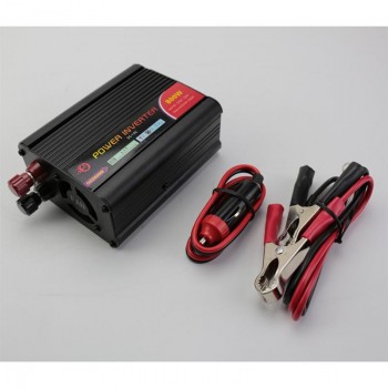 1pc 1500W 800W 300W Car Power Inverter 12V To 110V DC To AC Converter Car Power Supply Adapter Converter Auto Power (Black)