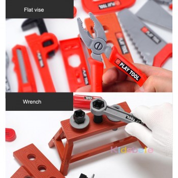 Kids Toolbox Kit Educational Toys Simulation Repair Tools Toys Drill Plastic Game Learning Engineering Tool Toys Gifts For Boy