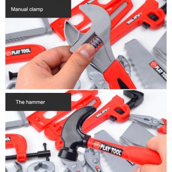 Kids Toolbox Kit Educational Toys Simulation Repair Tools Toys Drill Plastic Game Learning Engineering Tool Toys Gifts For Boy