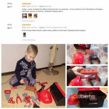 Kids Toolbox Kit Educational Toys Simulation Repair Tools Toys Drill Plastic Game Learning Engineering Tool Toys Gifts For Boy