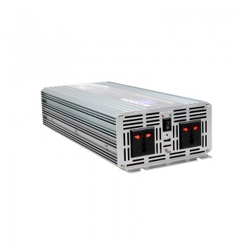 Power Inverter 4000W Pure Sine Wave Inverter DC 12V/24V/48V to AC 110/220V Car Converter Solar Power Inverter Peak Power 8000W