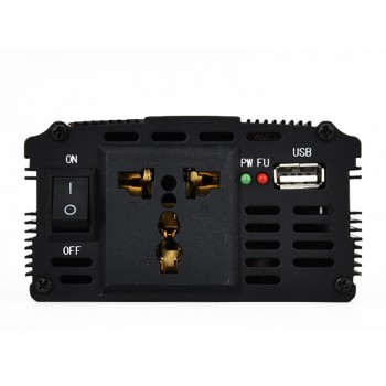 Onever Car Inverter 2000W DC 12V/24V to AC 110V/220V Power Inverter Charger Converter Sturdy Durable Vehicle Power Supply Switch