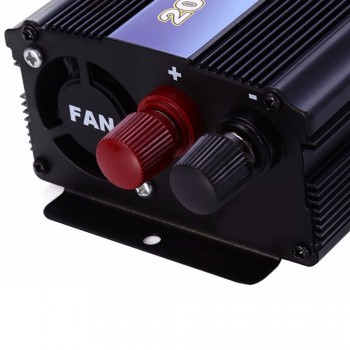 Onever Car Inverter 2000W DC 12V/24V to AC 110V/220V Power Inverter Charger Converter Sturdy Durable Vehicle Power Supply Switch