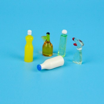 1:12 dollhouse miniature 27 types Mini Kitchen home bottles fruit Box food toy match for sylvanian families collectible Gift