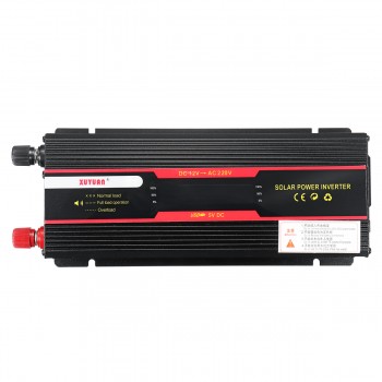Car Inverter 12V 220V 4000W P eak Power Inverter Voltage Convertor Transformer 12V/24V To 110V/220V Inversor + LCD Display