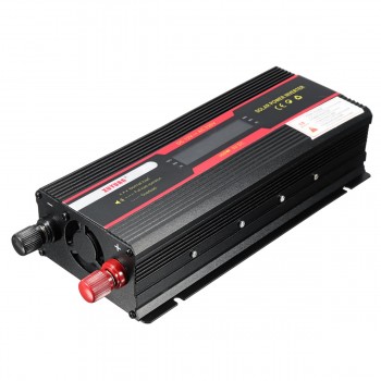 Car Inverter 12V 220V 4000W P eak Power Inverter Voltage Convertor Transformer 12V/24V To 110V/220V Inversor + LCD Display