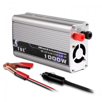 1000W Car Power Inverter DC 12V To AC 220V 1KW Modified Sine Wave Power Inverter With Cigarette Lighter For Cars