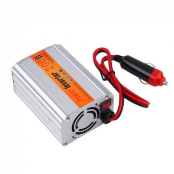 200W Car Inverter DC 12 V to AC 220 V Power Inverter Transformer Vehicle Power Inverter Converter Power Supply Switch Charger