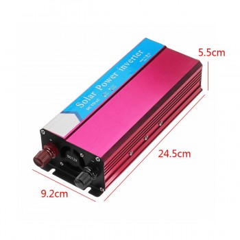 Voltage Transformer P eak 2000W Car Solar Power Inverter DC 12/24V to AC 220/ 110V Sine Wave USB Converter Sturdy and Durable
