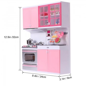 Mini Kitchen Set Children Pretend Play Cooking Tools Set Plastic Cookware Pot Pan Accessories Kitchen Toys Baby Puzzle Doll