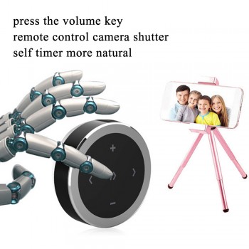 Wireless Bluetooth Car Remote Controller Phone Car Kit Steering Wheel Remote Controller Receiver CR2032 battery For IOS Android