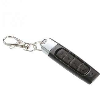 433MHZ Garage Door Opener Remote Controller Duplicator Clone Code Scanner 4-Button Black Car Remote Key MR-A032