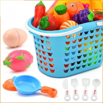 27 Styles Mini Fruit Vegetables Toys ABS Cutting Food Fruits Kids Kitchen Toy for Children Early Education Toy