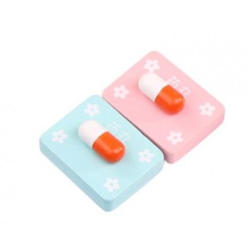 Candywood Children kids doctor toy accessories small nurses injection tool wooden simulation medicine box boy and girl baby gift