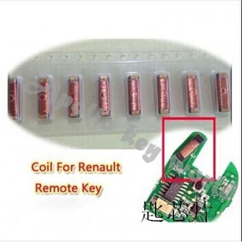 Super Charging Key Repair Transformer Inductance Coil For Renault Remote Key 5PCS/lot