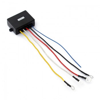 12V Universal Car Wireless Winch Electric Remote Control With Manual Transmitter Set Truck ATV SUV Truck Vehicle Trailer Kit