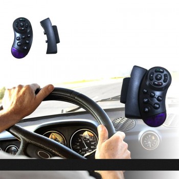 Car Steering Wheel Controller MP5 Media Multimedia Player DVD Car Steering Wheel Multimedia Portable Key Controller Accessories