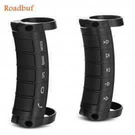 Universal Car Steering Wheel Controller Buttons GPS Music Control Portable Hand up Answer Remote Control 2 din Car Kit Styling