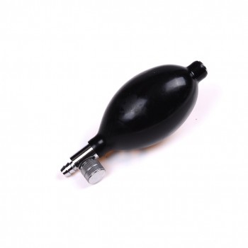 1 pcs Black Replacement Manual Inflation Blood Pressure Latex Bulb With Air Release Valve Pretend Play Doctor Toys
