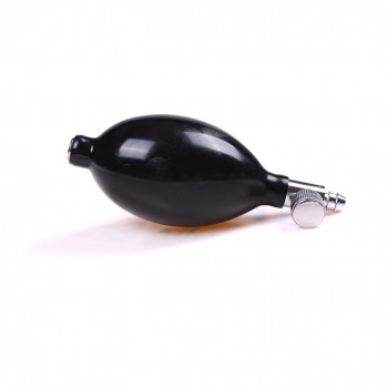 1 pcs Black Replacement Manual Inflation Blood Pressure Latex Bulb With Air Release Valve Pretend Play Doctor Toys
