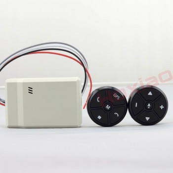Car Steering Wheel Control Key wireless remote control Applicable to any brand car navigation DVD Steering wheel button remote