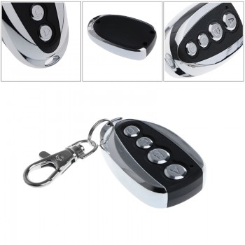 High Quality 1 Pc 433Mhz Universal Auto Car Garage Door Gate Duplicator Cloning Remote Control 4 Buttons