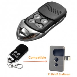 New 315mhz Remote Control Garage Door Opener Anti-theft Compatible Craftman Transmitter CSL2018