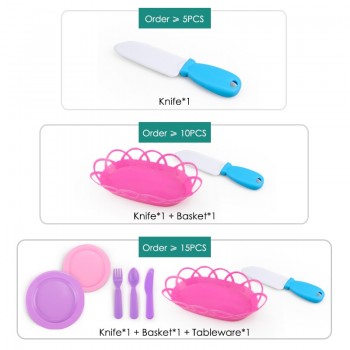 New Cutting Fruit Vegetable Toy Pretend Play Kitchen Toys Play House Miniature Plastic Cooking Food Kids Girls Educational Gift