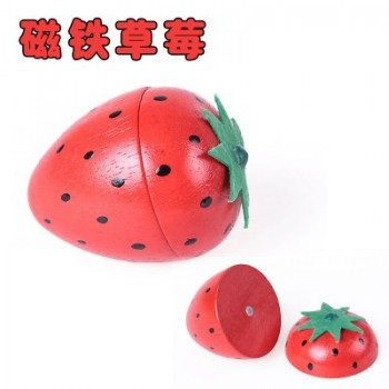 Mother garden Wooden Pretend Play Kitchen Toys Wooden Cutting Fruit Vegetable Toys Colorful Educational Food Toys for Kids girls