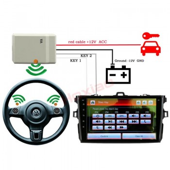 Car Remote Controls Button control car dvd player 2 din gps