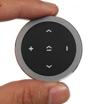 bluetooth Media Audio Music Play Remote Control Button Car Steering Wheel Mount