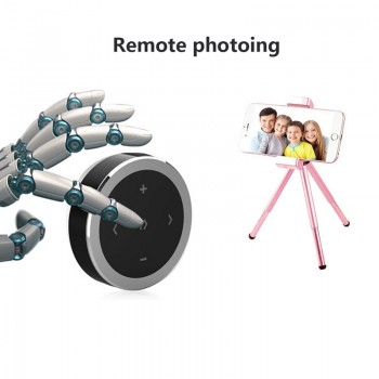 bluetooth Media Audio Music Play Remote Control Button Car Steering Wheel Mount