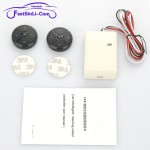 Universal Car Steering Wheel Controller 10Key Music Wireless DVDNavigation Steering Wheel Radio Remote Control Buttons Black