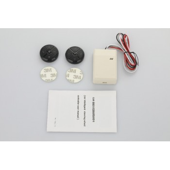 Universal Car Steering Wheel Controller 10Key Music Wireless DVDNavigation Steering Wheel Radio Remote Control Buttons Black
