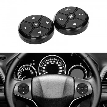 Car Smart Wireless Steering Wheel Controller GPS hang up/answer Universal Multifunction DVD Navigation Button Key Remote Control