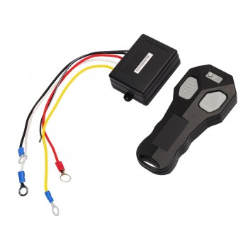 CARCHET DC 12V Winch Wireless Remote Control Winch+Receiver Kit Switch 100FT DC12V for Jeep Car Truck ATV SUV UTV Warn 433MHz