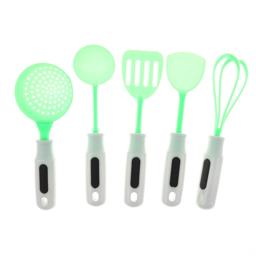 New 5pcs Kitchen Toys For  House Kids Utensils Cooking Pots Children Pans Food Dishes For  Toy dolls accessories