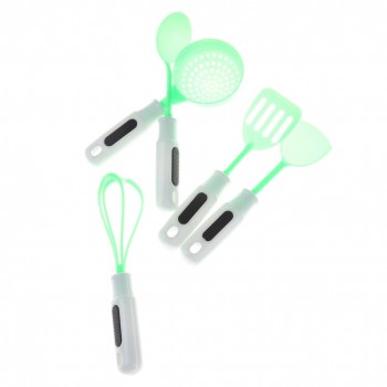 New 5pcs Kitchen Toys For  House Kids Utensils Cooking Pots Children Pans Food Dishes For  Toy dolls accessories