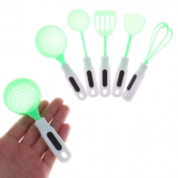 New 5pcs Kitchen Toys For  House Kids Utensils Cooking Pots Children Pans Food Dishes For  Toy dolls accessories