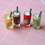 4pcs 1:12 Scale Coffee Cup Model Dollhouse Miniature Drink Mini Food Play Doll House Kitchen Toys
