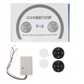 Free delivery Universal Car Steering Wheel DVD GPS Wireless Smart Button Key Remote Control