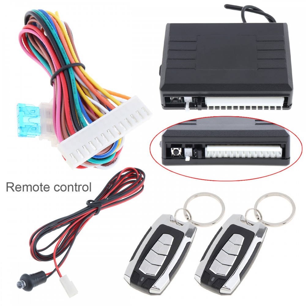 Universal 12V Car Alarm Systems Auto Remote Central Kit Door Lock Keyless Entry System Central Locking with Remote Control