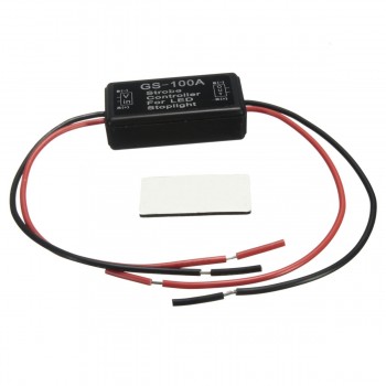 GS-100A Universal Car 12V LED Brake Stop Light Strobe Controller Flash Module Remote Control