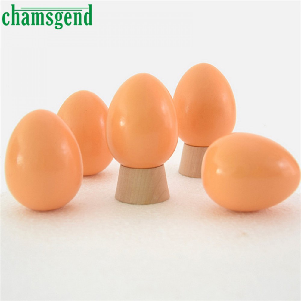 Wooden childrens toys ultra realistic simulation of eggs Graffiti toys Eggs simulation children play Levert Dropship Oct 01