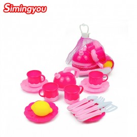 SimingyouPlastic Kitchen Utensils Set for Children Baby Kids Play Pretend Game Set for Girl Boy to Happy D10 DropShipping